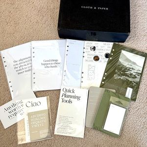 Cloth & Paper A5 lot GUC